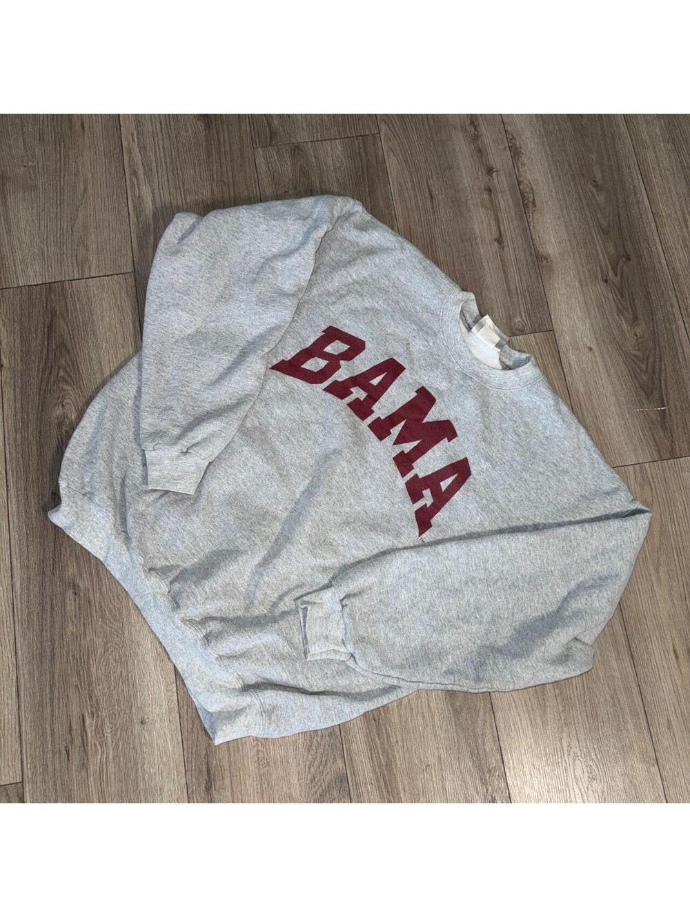 90s Hanes BAMA Crimson Tide Crewneck